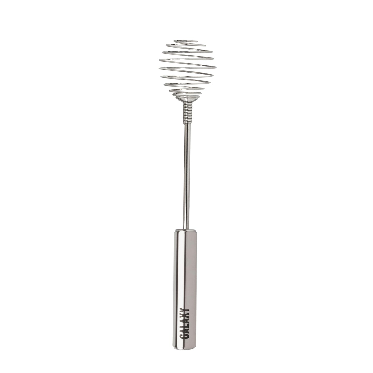 Tovolo Spring Whisk Stainless Steel 10 Inch Galaxy Coil Whisker for Cooking Blending Mixing Stirring Whipping Whisking and Beating, Easy to Clean Dishwasher Safe Frother Stirrer Blender Coil Whisk