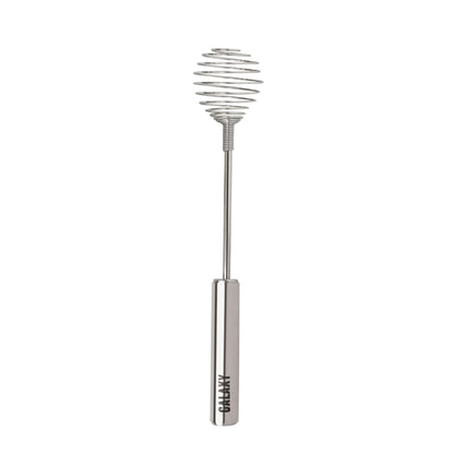 Tovolo Spring Whisk Stainless Steel 10 Inch Galaxy Coil Whisker for Cooking Blending Mixing Stirring Whipping Whisking and Beating, Easy to Clean Dishwasher Safe Frother Stirrer Blender Coil Whisk