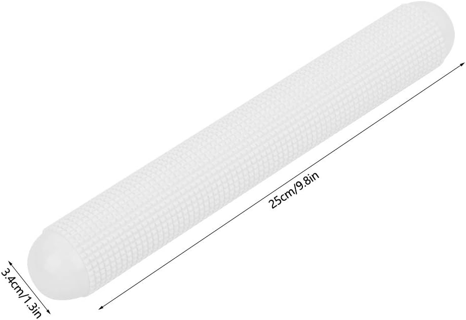 Plastic Non-stick Rolling Pin Fondant Cake Dough Roller, No Handle Baking Kitchen Tool Rolling Kit