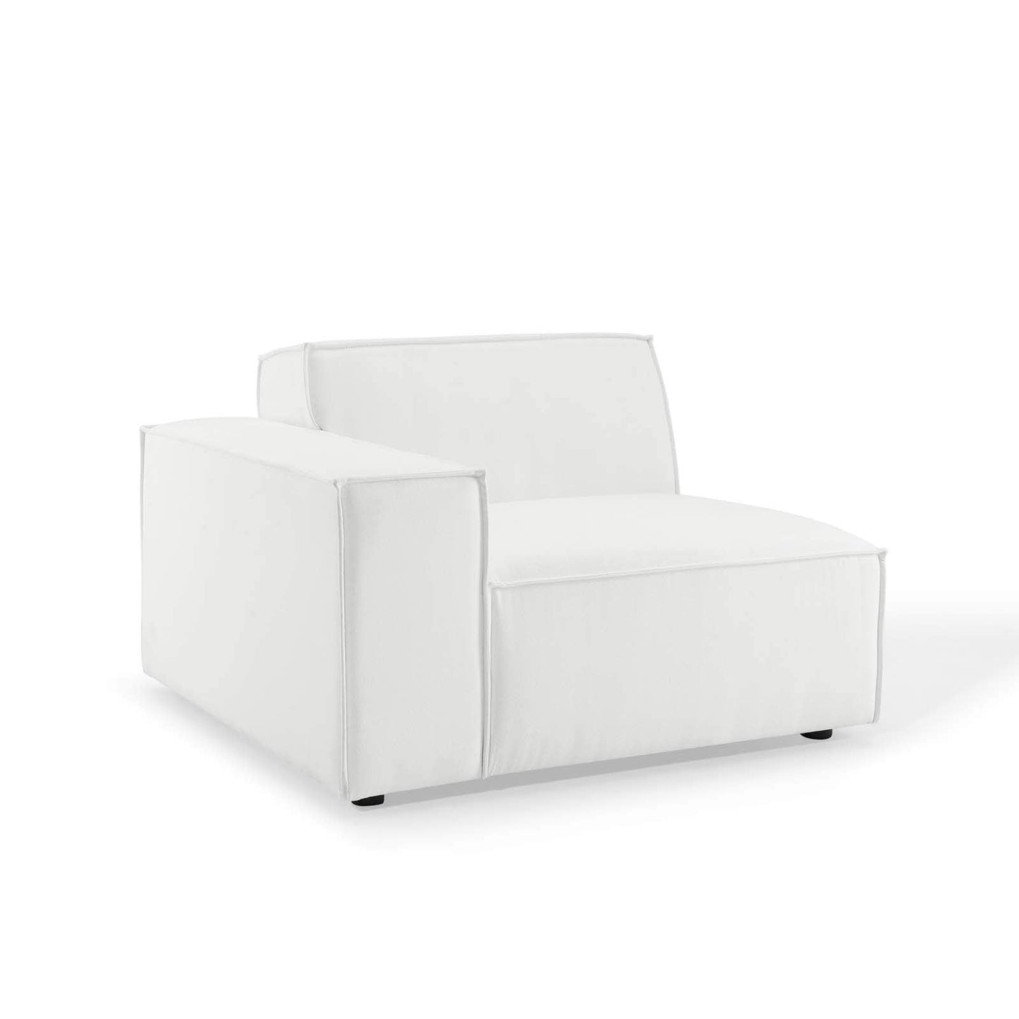 Modway EEI-4112-WHI Restore 3-Piece Sectional Sofa, White