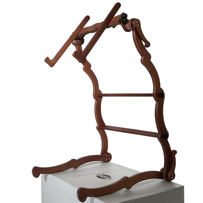 W-Stands Adjustable Embroidery Frame and Q-Snap Stand - The River Birch Wooden Craft Floor Stand for Cross Stitch, Needlework, and DIY Projects