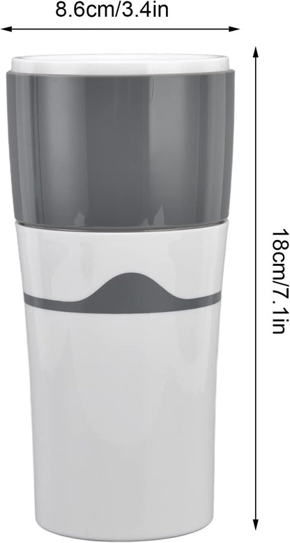 Portable K Cup Coffee Maker, Single Serve Drip Coffee Maker, Manual Drip for Travel, Camping, Office Use
