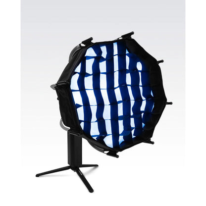 60W RGB Mobile Lighting Kit with Full-Spectrum 2700–7500K COB Light, 74.5Wh Battery Grip, Softbox, Diffusers, Tripod Legs and Travel Case for Photography, Video and On-Location Content Creation