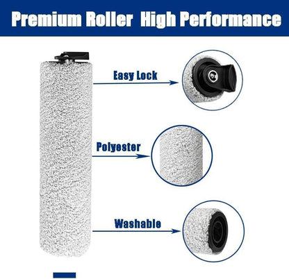 Replacement Roller Brush for Tineco iFloor 3/Floor One S3/iFloor 2, Cordless Wet Dry Vacuum Cleaner, 2 Pack