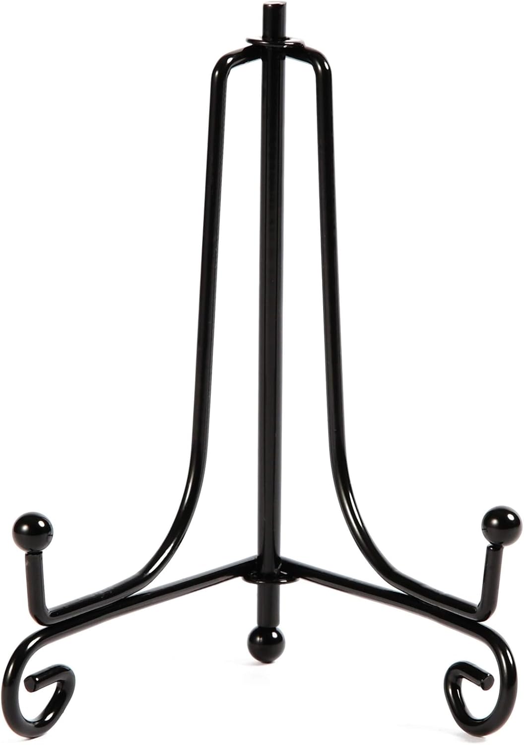 Juvale 4 Pack Iron Easel Display Stand, 5 Inch Decorative Easel for Tabletop, Plates, Pictures, Paintings