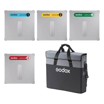 Godox KNOWLED LiteFlow 50 Cine Light Reflector Panel Kit (20 x 20")