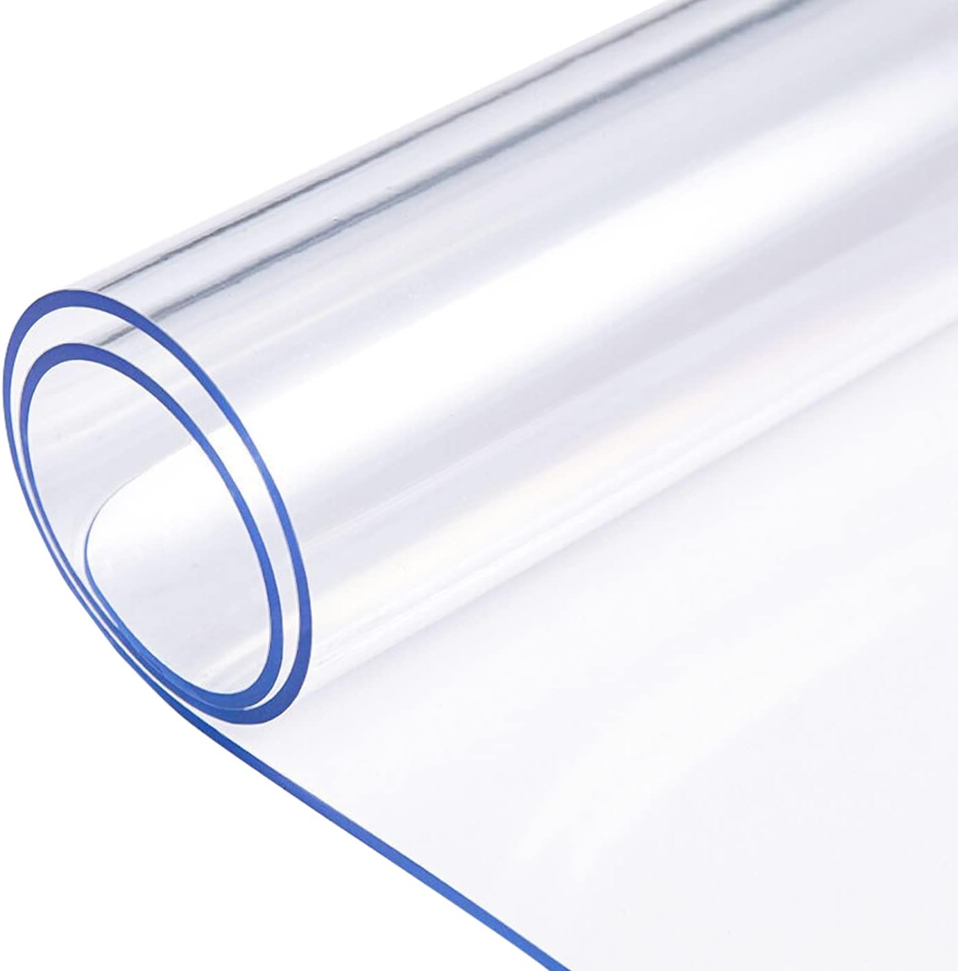24X66 Inch Clear Plastic Dining Table Protector Tablecloth Desk Pad Mat Wooden Furniture Protector Coffee Glass End