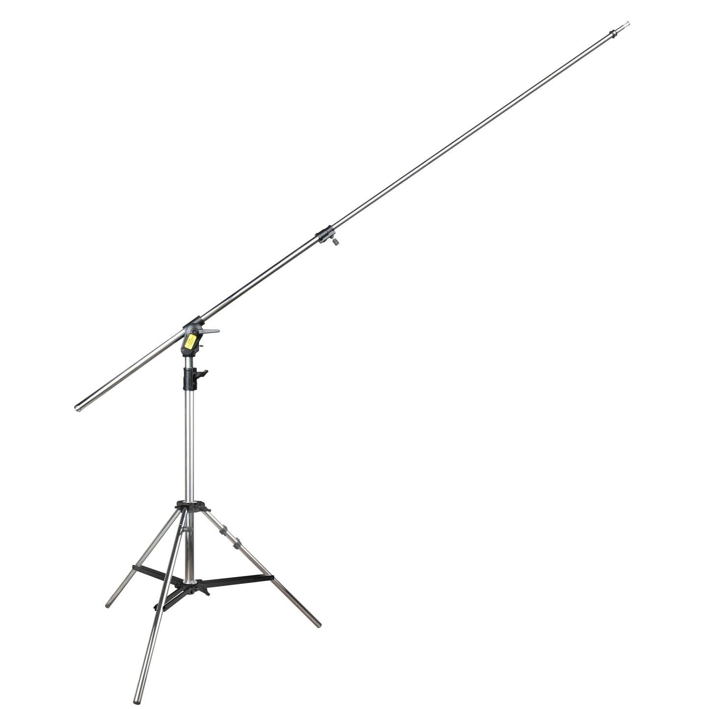 Kupo Steel Baby Boom Stand, Heavy Duty Convertible Stand and Boom Arm, Stand Load 26.4lbs, Boom Load 11lbs, Boom Range 43.7"–75.2", Black (KS142412)