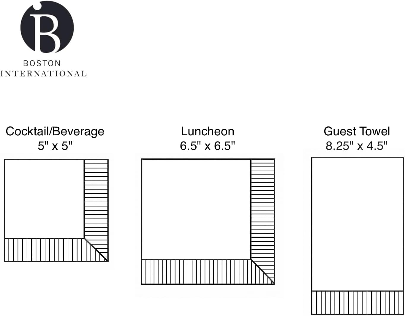 3-Ply 8.5" 4.5", 16-Count IHR Ideal Home Range Dinner Napkins Disposable Paper Hand Towels, x Peaches