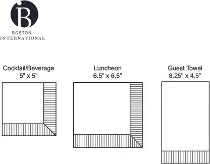 3-Ply 8.5" 4.5", 16-Count IHR Ideal Home Range Dinner Napkins Disposable Paper Hand Towels, x Peaches