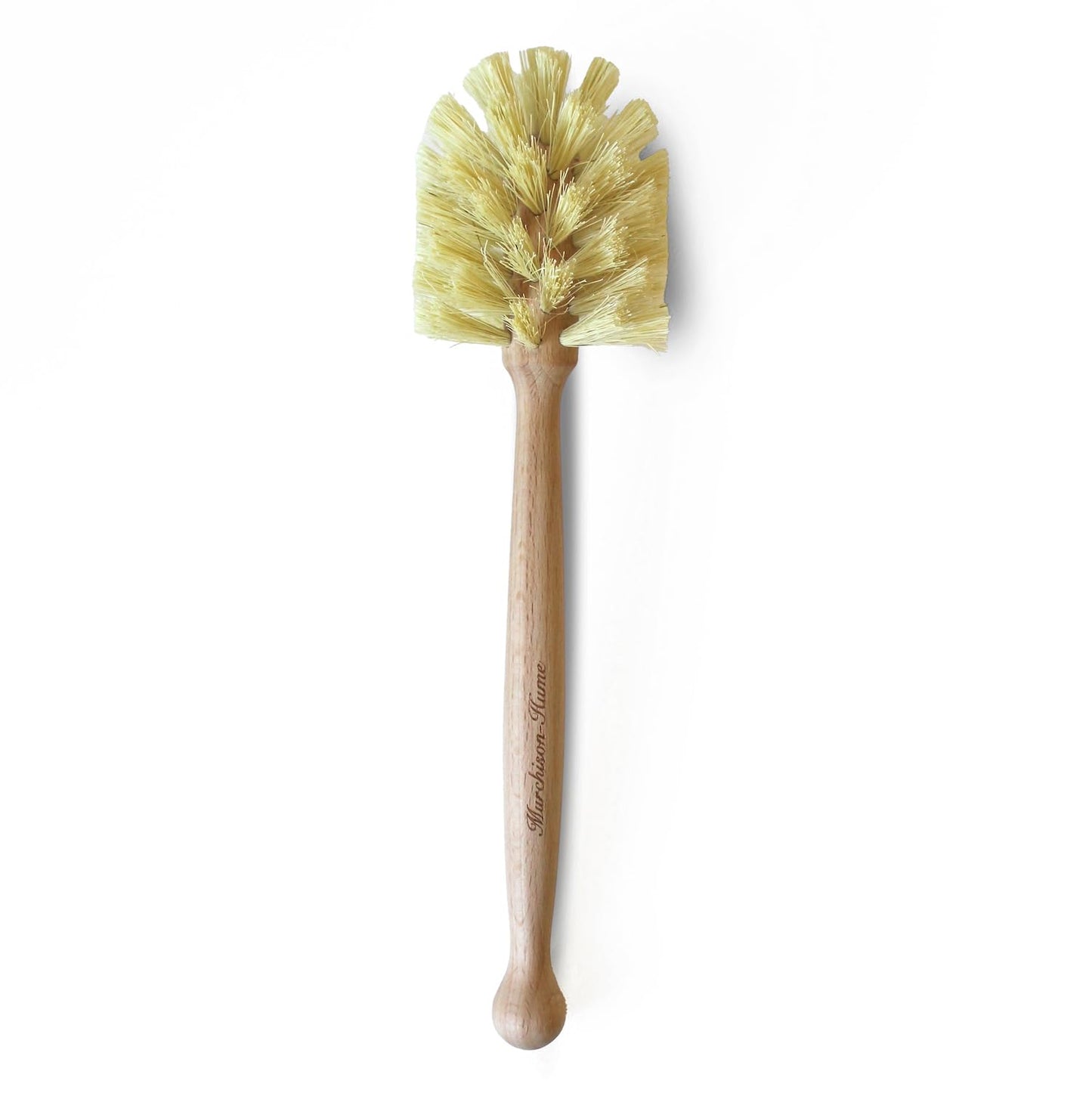 Murchison-Hume Natural Bottle Brush - Eco-Friendly & Biodegradable Bottle Brush with Beechwood Handle and Sisal Bristles, Bamboo Dish Brush for Baby Bottles, Glassware, and More