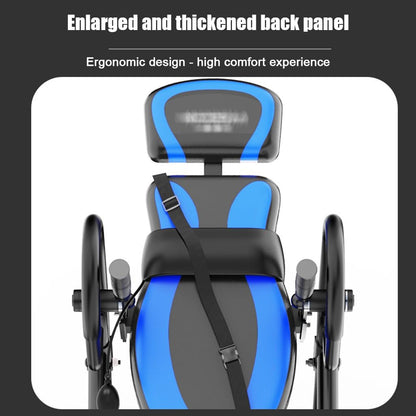 RIEJIN Heavy Duty Inversion Table 330 lbs Capacity with Adjustable Protective Belt Inversion Table for Back Pain Relief Updated