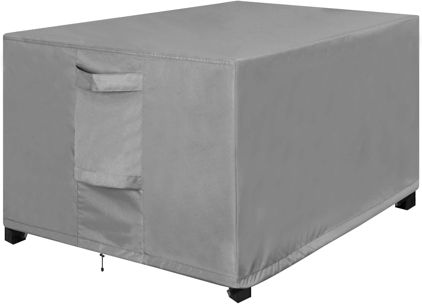 48L 25W 18H Inch, OutdoorLines Outdoor Waterproof Patio Ottoman Covers - Rectangle UV-Proof Patio Side Table Cover