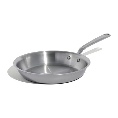 Made In Cookware | 10-Inch Stainless Steel Frying Pan | 5 Ply Stainless Clad | Professional Cookware | Crafted in USA | Induction Compatible