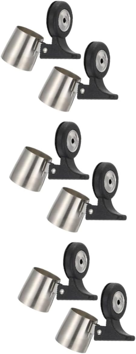 HOMSFOU 6 pcs Pot Kitchen Replacements, Heated Whistle Loud Top Stainless Water Holders for Kettle