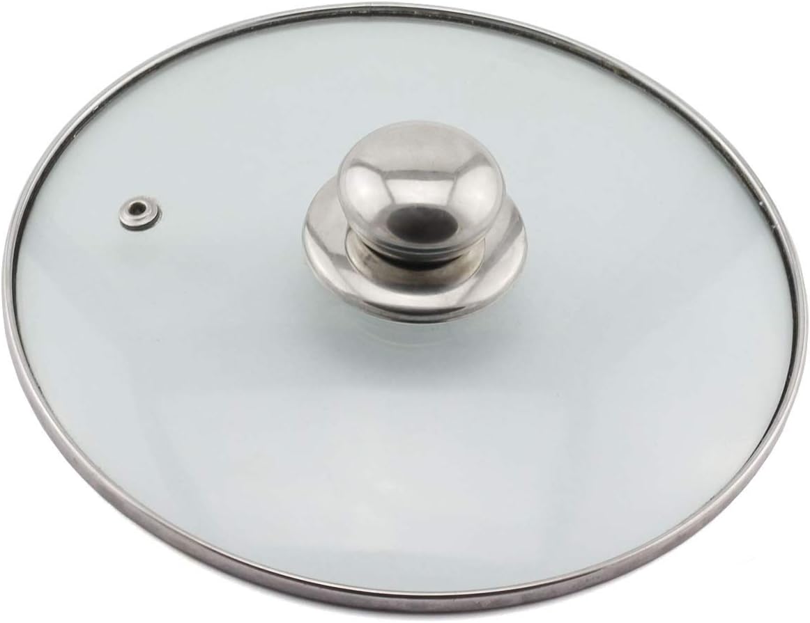 2-Pack Universal Pot Lid Cover Knob Handle, 2.1 Inch Stainless Steel Replacement Cookware
