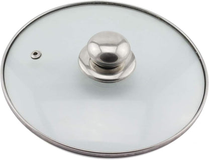 2-Pack Universal Pot Lid Cover Knob Handle, 2.1 Inch Stainless Steel Replacement Cookware