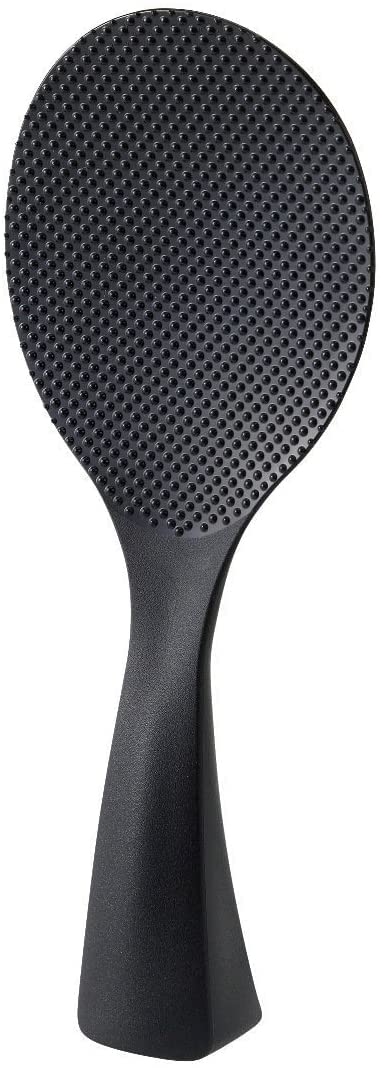 MARNA Stand Rice Paddle Shamoji Black K-386BK