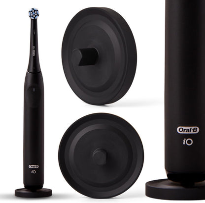 Relsy Pack 1 Black Oral-B Compatible Electric Toothbrush Holder for Bathroom, Aluminum Oral B Toothbrush Holder
