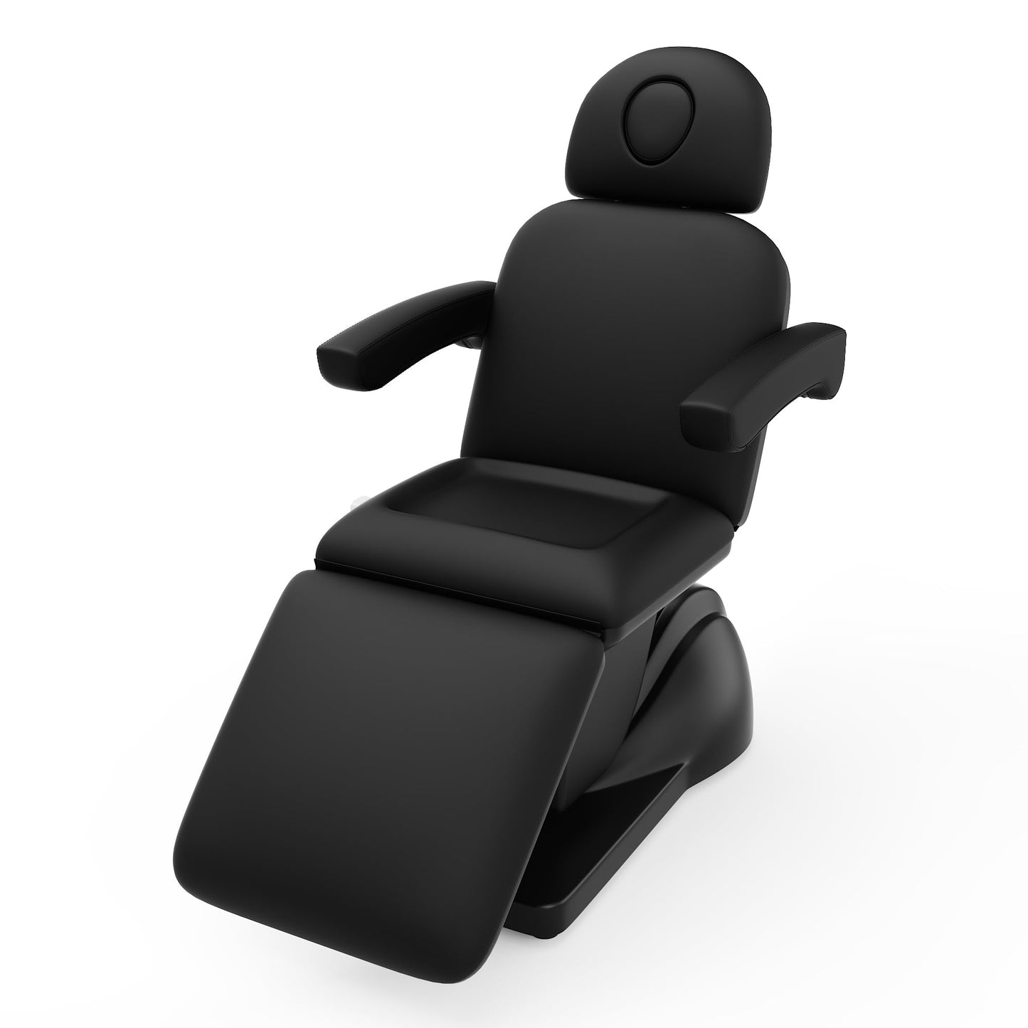 Dolonm 3 Motor Electric Chair, Hand Remote Controlled Adjustable, Hydraulic System for Medical Treatment Exam, Facial, Spa, Eyelash, Tattoo, Podiatry Treatment Beauty Massage - Black