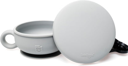 TalkTools Itsy Bowl - Silicone Mixing Bowl Set for Newborn Essentials, Baby Boys, Toddlers, Kids - Suction Baby Bowls,