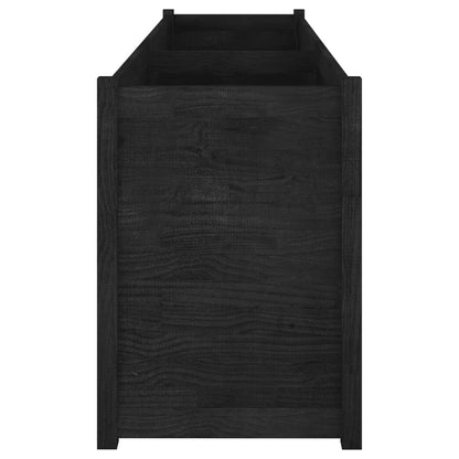 ULUYYUC Raised Garden Bed Solid Wood Pine Planter Box 78.7"x19.7"x27.6" for Outdoor Flowers and Vegetables, Large Elevated Planter Box for Patio Gardening
