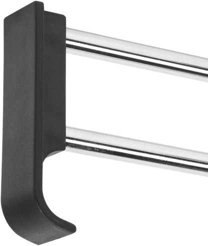 Stainless Steel Extendable Wardrobe Rail Tube, Adjustable Pull Out Closet Rod for Clothing Organizer