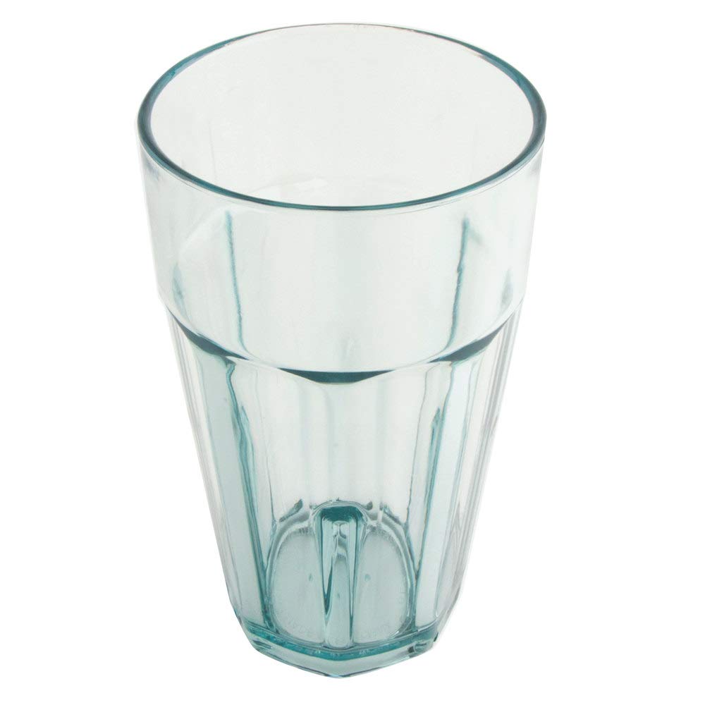 G.E.T. 9920-1-JA Heavy-Duty Shatterproof Plastic Tumbler, 20 Ounce, Jade (Set of 12)