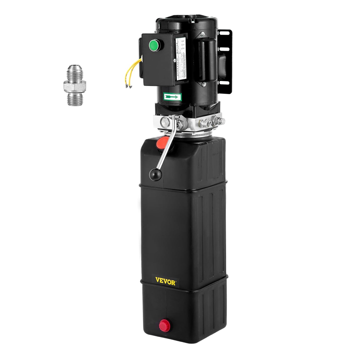 Mophorn Hydraulic Pump 2950 PSI 60HZ Hydraulic Power Unit 3 HP 220V Hydraulic Power Pack for 2 & 4 Post Lifts Car Lift Hydraulic Power Unit with 3.5 Gallon Reservoir