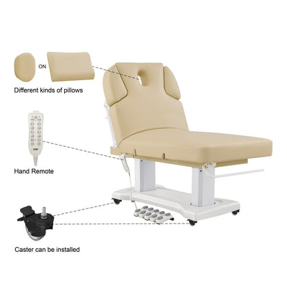 Dir Full Electric Medical Spa Treatment Bed Beauty Spa Massage Bed Chiropratic Bed Tranquility