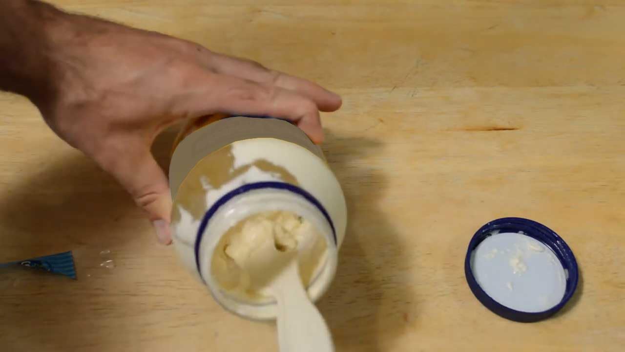 1 Compac Mayo Knife & Jar Scraper Spreader - Plastic Knife Spatula for Scraping Mayonnaise Jars and Spreading
