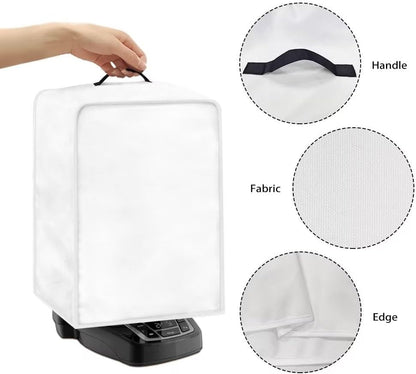 Eagle USA Flag Coffee Maker Cover, Coffee Machine Dust Cover, Waterproof Coffee Pot Cover with Top Handle, Lightweight