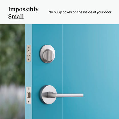 Level Bolt Smart Deadbolt - Make Your Lock Smart & Keep Your Existing Hardware and Keys - Keyless Entry via Level App (iOS & Android) - Works with Apple Home