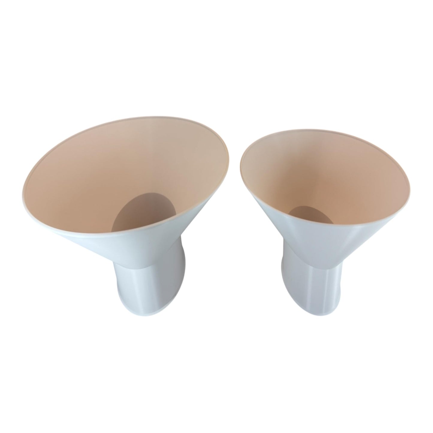 Sai Workshop 2-Piece Oval Funnel Set, Wife-Approved Mess-Free Food Prep Adaptor (Fits 6" & 10" Vacuum Sealer Bags), Unique Kitchen Gadget Gifts for Mom