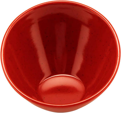 G.E.T. B-784-RSP Angled Cascading Serving Bowl, 5.5 Ounce, Red for Rice, Snacks, and Dessert