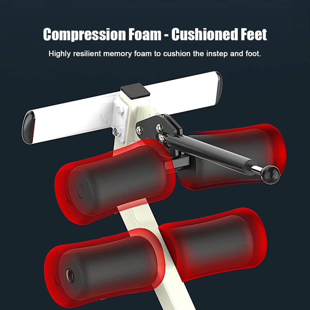 RIEJIN Heavy Duty Inversion Table 330 lbs Capacity with Adjustable Protective Belt Inversion Table for Back Pain Relief Updated