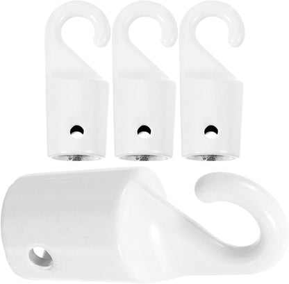 MAGICLULU 4Pcs Blind Wand Hook Tips - Replacement Metal Hardware for Vertical and Horizontal Blind Wand Repair