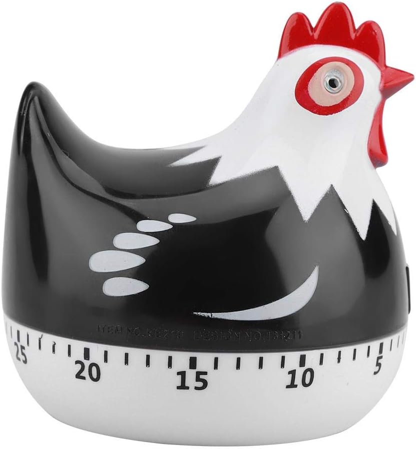 Chicken Cartoon Kitchen Timer, Cute Cooking Timer Reminder Countdown for Baking