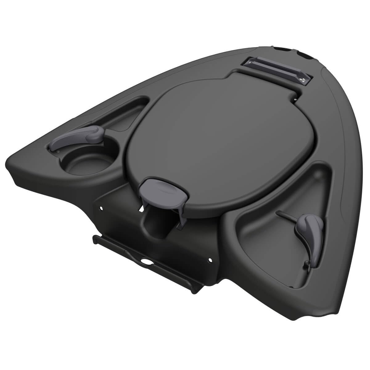 Old Town Loon 126 Angler Solo Sit-Inside Fishing Paddle Kayak, 12 ft 6 in, First Light