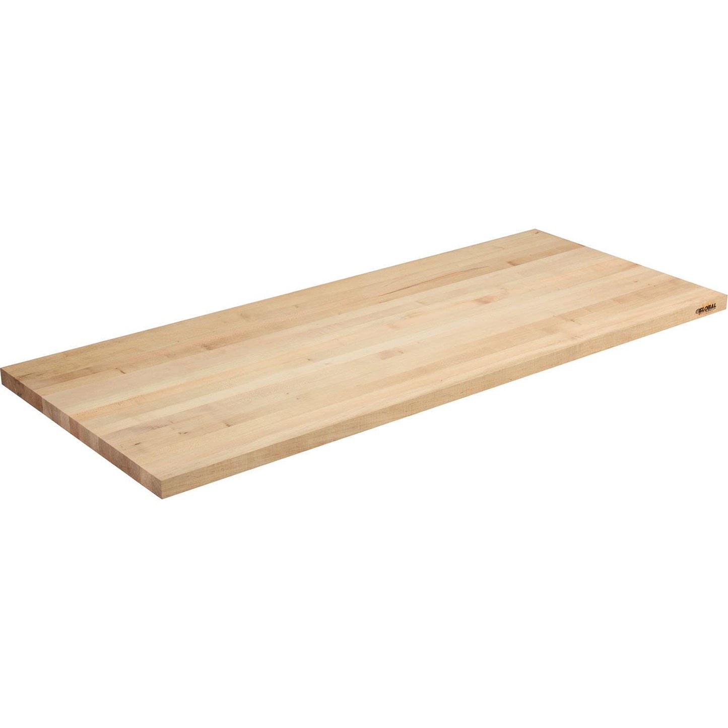 Workbench Top - Maple Butcher Block Square Edge, 72" W x 30" D x 1-3/4" Thick