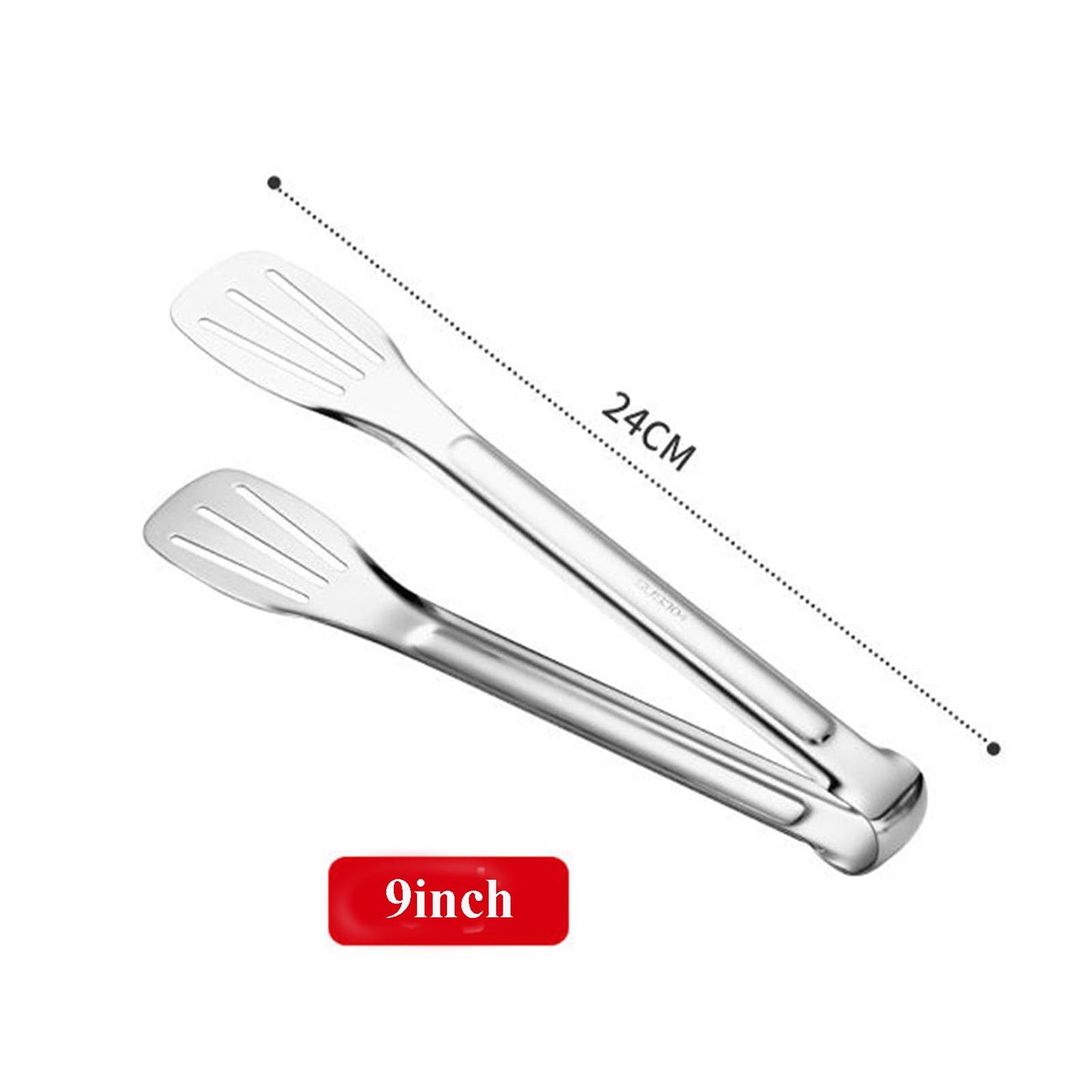 2 Pack Kitchen Tongs Stainless Steel Locking Cooking Barbecue Grilling Food Tongs Kitchen Clamps Sturdy High Resistant Heat Tongs (4PC (7inch,9inch,12inch,14inch))