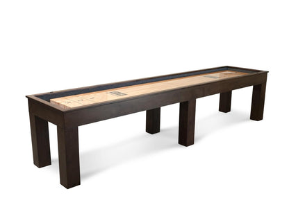 Doc & Holliday - Paula Parsons Shuffleboard Table (12FT,Antique Coffee)