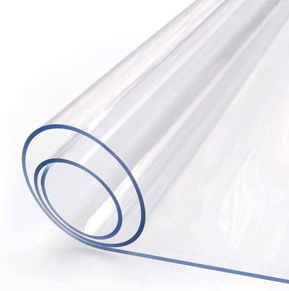 Clear Table Protector 2mm Thick 12 x 12 Inch, Waterproof Desk Pad for Writing Desk, Coffee Table, Dresser Protector