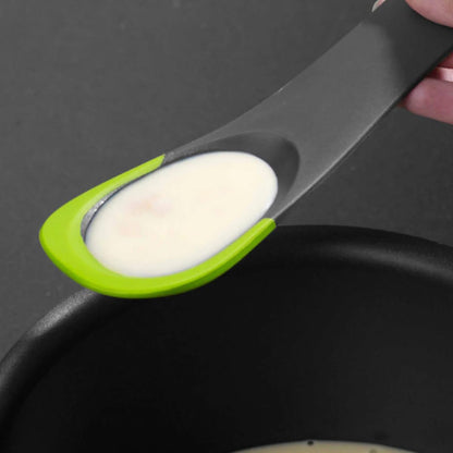 Joseph Joseph - Uni-tool 5-in-1 Silicone Kitchen Utensil, Slotted Spoon, Turner, Cutting Tool, Solid Spoon and Spatula in one- Grey
