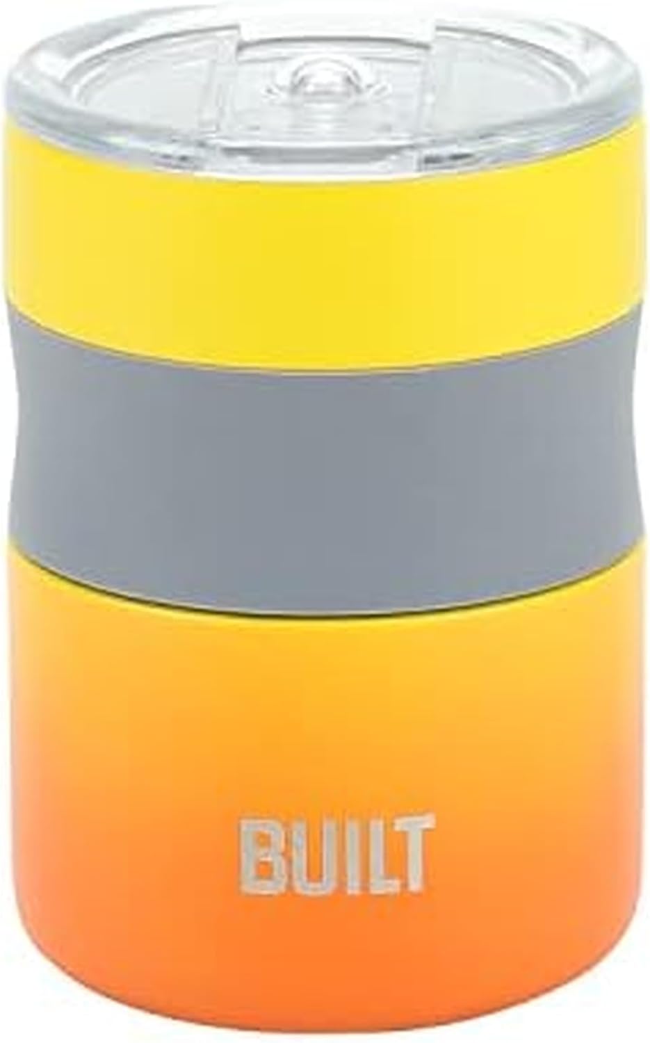 12 BUILT Ounce Double Wall Vacuum Sealed Stainless Steel, Coffee and Tea Desk Mug, Easy to Clean Tritan Lid