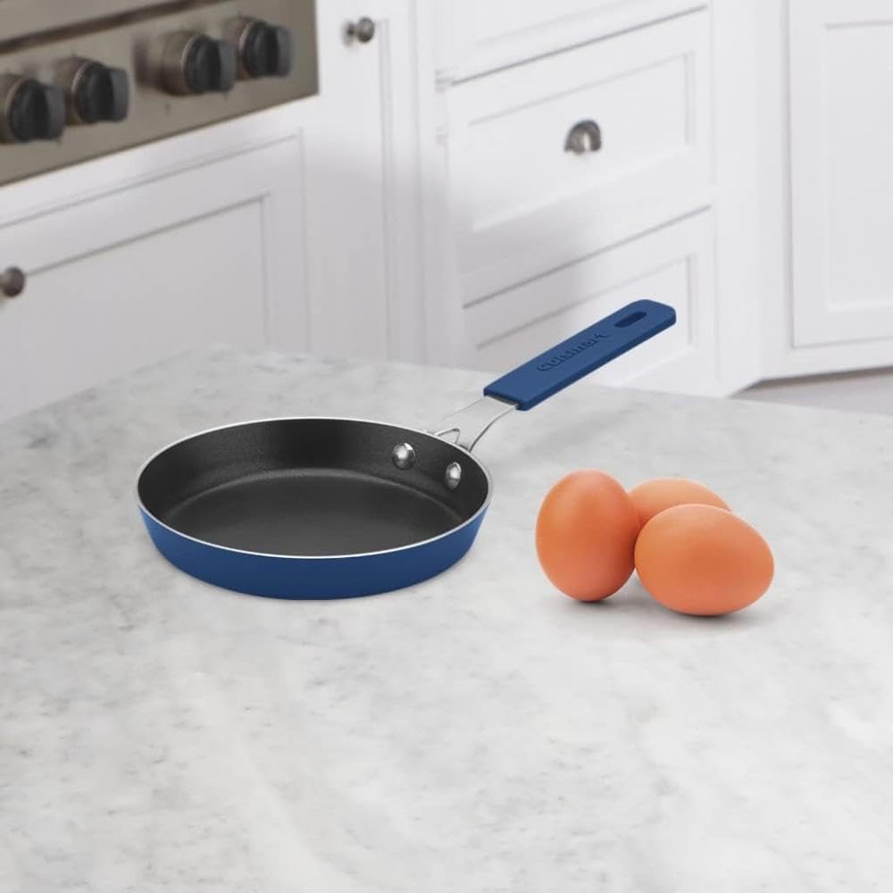 Cuisinart 5722M-14NV Mini Fry Pan, 14cm - Navy