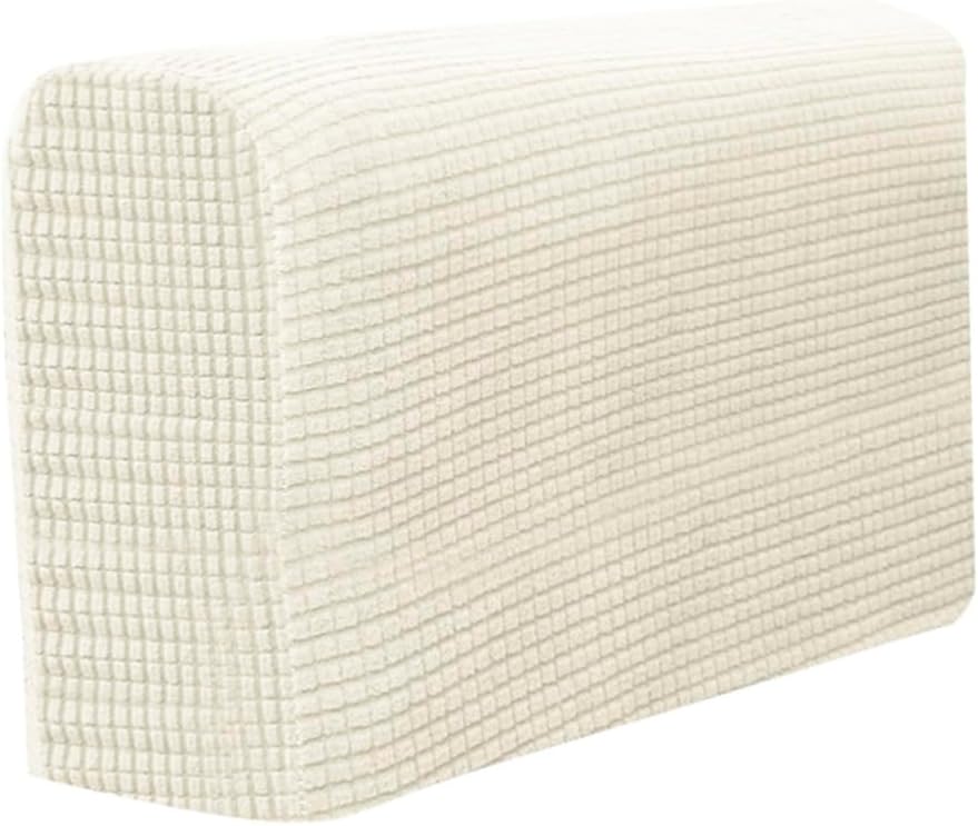 Luxshiny 2pcs Stretch Armrest Cover, Armrest Covers for Recliner Grip Protector, Sofa Armrest Cover for Office Chair