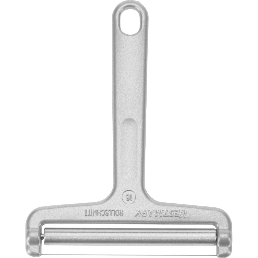 Westmark Wire Cheese Slicer – Stainless Steel Cheese Cutter with Adjustable Angle-Controlled Thickness, German Multipurpose Cheese Slicer for Gouda, Emmental, Edam