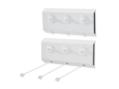 Leifheit 83107 Rollfix Wall Triple line Dryer, 15 m