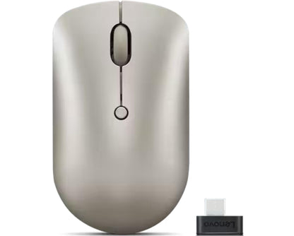 Lenovo 540 Wireless Computer Mouse for PC, Laptop, Computer with Windows or Chrome OS - 2.4 GHz USB-C Wireless Pairing Receiver - Compact Size - 18-Months Battery Life - Ambidextrous -Abyss Blue